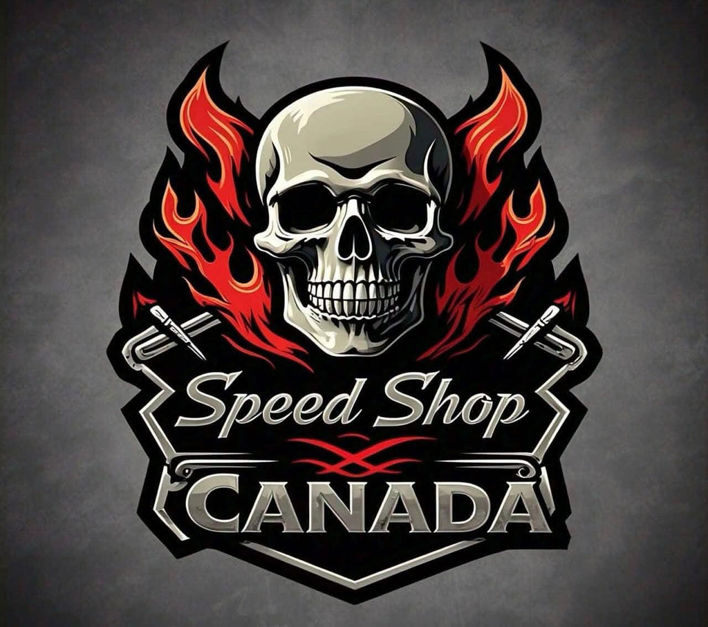THE SPEED SHOP CANADA TEE SHIRTS SKULL / FLAMES - The Speed Shop Canada