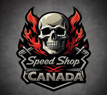 Load image into Gallery viewer, THE SPEED SHOP CANADA TEE SHIRTS SKULL / FLAMES - The Speed Shop Canada