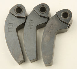 Speedwerx Hypershift Team Med Tip clutch weights, 3-pack, 77.8g, machined for improved performance, designed for speedwerx snowmobiles.