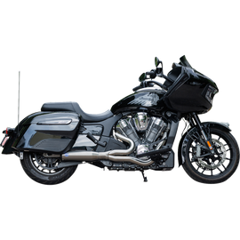 S&S CYCLE QUALIFIER 2:1 EXHAUST STAINLESS INDIAN CHALLENGER 20-23 - The Speed Shop Canada