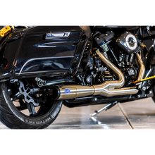 Load image into Gallery viewer, S&amp;S CYCLE DIAMONDBACK 2:1 EXHAUST 17-25 HARLEY BAGGER M8 (RACE ONLY) - The Speed Shop Canada