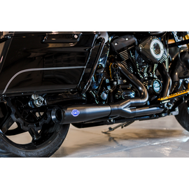 S&S CYCLE DIAMONDBACK 2:1 EXHAUST 17-25 HARLEY BAGGER M8 (RACE ONLY) - The Speed Shop Canada