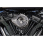 S&S CYCLE LAVA CHROME MINI STEALTH TEARDROP AIR FILTER KIT HARLEY M8 - The Speed Shop Canada