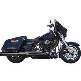 S&S CYCLE SIDEWINDER RACE ONLY LAVA CHROME 2:1 EXHAUST SYSTEM M8 HARLEY BAGGERS - The Speed Shop Canada