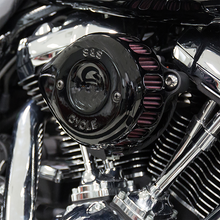 Load image into Gallery viewer, S&amp;S CYCLE TEARDROP MINI STEALTH AIR FILTER KITS HARLEY DAVIDSON MODELS - The Speed Shop Canada
