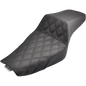 SADDLEMEN STEP UP SEAT BLACK 04-25 HARLEY SPORTSTER XL - The Speed Shop Canada