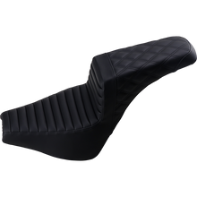 Load image into Gallery viewer, SADDLEMEN STEP UP SEAT BLACK T/R-L/S STITCH 18-23 SOFTAIL M8 FXBB/FXST - The Speed Shop Canada