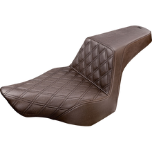 Load image into Gallery viewer, SADDLEMEN STEP UP SEAT BROWN 2013-2017 HARLEY BREAKOUT FXSB - The Speed Shop Canada