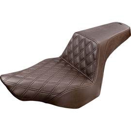 SADDLEMEN STEP UP SEAT BROWN 2013-2017 HARLEY BREAKOUT FXSB - The Speed Shop Canada