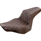 SADDLEMEN STEP UP SEAT BROWN 2013-2017 HARLEY BREAKOUT FXSB
