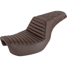 Load image into Gallery viewer, SADDLEMEN STEP UP SEAT FRONT T/R REAR L/S 06-17 DYNA - The Speed Shop Canada