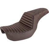 SADDLEMEN STEP UP SEAT T/R- L/S HARLEY DIAVIDSON DYNA 06-17