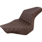 SADDLEMEN STEP UP SEAT BROWN 2013-2017 HARLEY BREAKOUT FXSB - The Speed Shop Canada