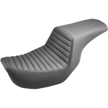 Load image into Gallery viewer, SADDLEMEN STEP UP SEAT BLACK TUCK AND ROLL HARLEY 06-17 DYNA - The Speed Shop Canada