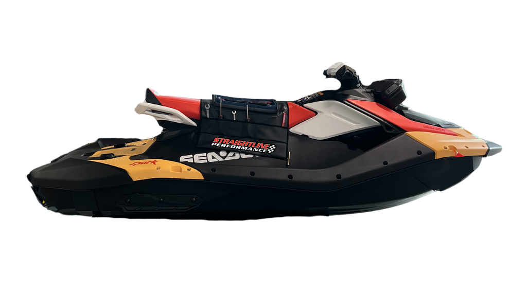 Straightline Seatsaver Pro accessory featuring durable construction and secure attachment for vehicle seat protection.