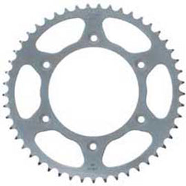 Sunstar steel rear sprocket for Honda CRF250, 47-tooth, 520 chain, durable motorcycle sprocket with gear teeth.