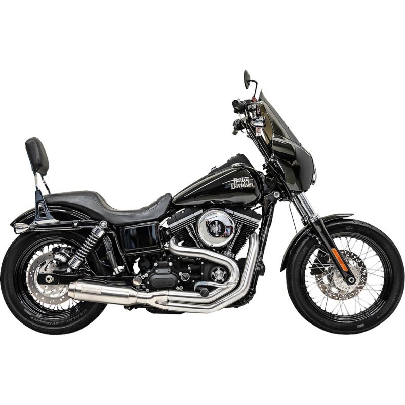 BASSANI SUPERBIKE STAINLESS MID 2:1 EXHAUST HARLEY DAVIDSON DYNA 91-17 - The Speed Shop Canada