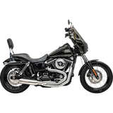 BASSANI SUPERBIKE STAINLESS MID 2:1 EXHAUST HARLEY DAVIDSON DYNA 91-17