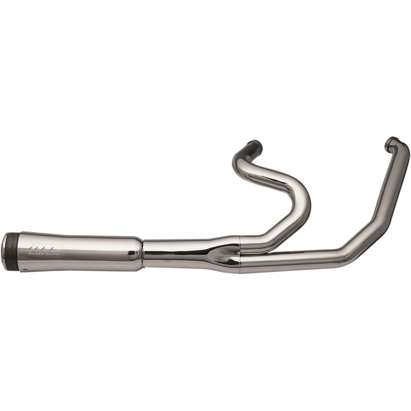 SUPERTRAPP FATSHOT 2:1 CHROME EXHAUST 12-17  HARLEY SOFTAILS - The Speed Shop Canada
