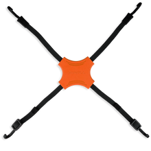 Load image into Gallery viewer, Tack Strap 4 Way Bungee 2/Pk Orange