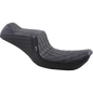 LEPARA TAILWHIP DIAMOND STITCH BLACK SEAT HARLEY DYNA 1996-2003 - The Speed Shop Canada