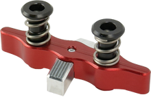 Load image into Gallery viewer, Red Tamer Double Button X Wing suspension with adjustable features and durable design, displayed on a neutral background.