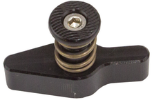Load image into Gallery viewer, Tamer Single Button Holeshot Device suspension component, black with single button, designed for motorcycle suspension systems.