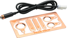Load image into Gallery viewer, Universal TTO temperature meter from TRAIL TECH for electrical systems, showing digital display and wiring connections.