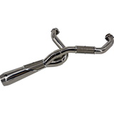 TRASK BIG SEXY 2:1 EXHAUST POLISHED HARLEY DAVIDSON SOFTAILS 18-26