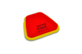 Uni air filter for Yamaha YZ450F dirt bike, model NU-3270, designed to improve engine airflow and dirt protection.