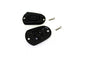 V-TWIN rear brake master cylinder cover in black, designed for motorcycle braking systems, featuring a sleek, durable finish.