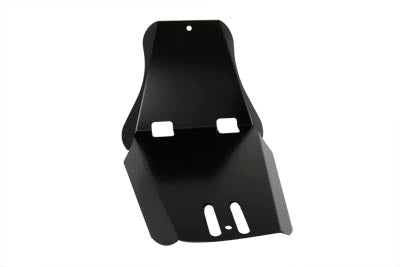 V-TWIN black chassis frame cover showing a sleek, durable protective component for motorcycle frames.