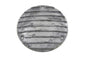 V-Twin 80 Natural Alloy Derby Cover for drive line, showcasing a sleek, durable motorcycle derby cover in natural alloy finish.