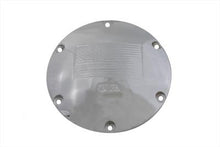 Load image into Gallery viewer, V-Twin Chrome Derby Cover for drive line, shiny chrome finish, designed for motorcycle V-Twin drive systems.