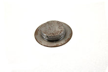 Load image into Gallery viewer, V-Twin drive line inner primary cap in raw steel for motorcycle V-Twin drive line component.