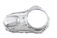 Load image into Gallery viewer, Chrome V-Twin Primary Cover Trim for drive line motorcycles, featuring sleek chrome finish and precise fit.