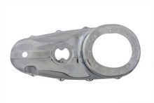 Load image into Gallery viewer, Chrome V-Twin Replica Outer Primary Cover for Drive Line motorcycles, showcasing a shiny, detailed finish.