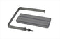 V-Twin Battery Top Cover and Strap Kit for motorcycle electrical systems, includes protective cover and securing strap.