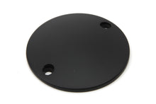 Load image into Gallery viewer, V-Twin black smooth domed ignition system cover for motorcycle electrical ignition system, designed by V-Twin.
