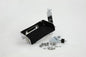 V-TWIN chrome battery carrier kit for motorcycle electrical systems, featuring a durable, polished chrome finish.