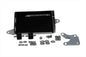 V-TWIN Chrome Battery Carrier Kit for motorcycles, electrical component with polished chrome finish and mounting hardware.