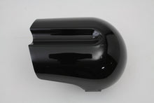 Load image into Gallery viewer, Black V-Twin CVO style horn cover for motorcycle, electrical component with a sleek, custom finish.