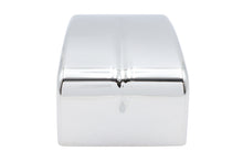 Load image into Gallery viewer, Chrome V-Twin ignition module cover for motorcycle electrical systems, featuring a sleek, polished finish.