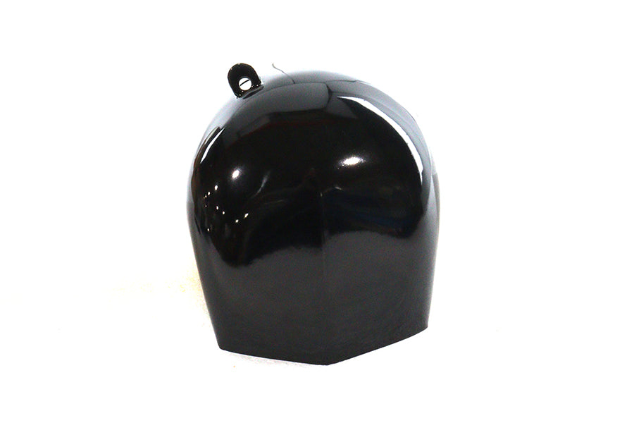 V-Twin low note horn cover in black for motorcycle electrical system, designed for V-Twin brand bikes.