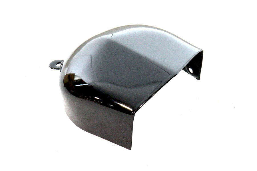 V-Twin black low note horn cover for motorcycle electrical system, designed for V-Twin brand bikes.