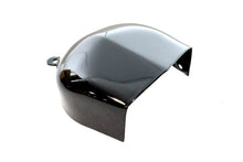 Load image into Gallery viewer, V-Twin black low note horn cover for motorcycle electrical system, designed for V-Twin brand bikes.