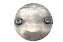 Load image into Gallery viewer, V-Twin M8 NYC electrical ignition cover with two holes, designed for motorcycle ignition systems, featuring a durable black finish.