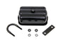 V-Twin black universal spark plug holder with clamps, designed for electrical applications and motorcycle maintenance.