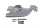 V-Twin Chrome Engine Cam Cover Trim for motorcycle, polished chrome finish, detailed close-up of the V-Twin brand cam cover.
