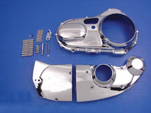Load image into Gallery viewer, V-Twin Chrome Engine Dress Up Set featuring polished chrome engine components for motorcycle customization.
